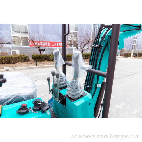China Import Weight 1.2 Ton Mini Bagger Hydraulic Excavators Mini Garden Mini-excavator